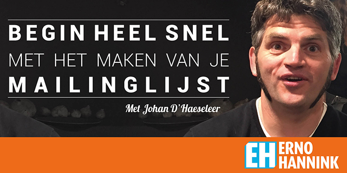 mailinglijst Johan D Haeseleer